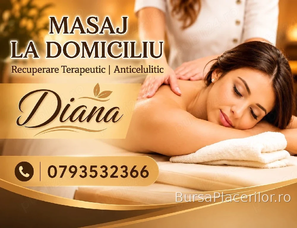 fac doar masaj de relaxare  progam 17 la 22 nu deranjați înainte si dupa mulțumesc - 0793532366