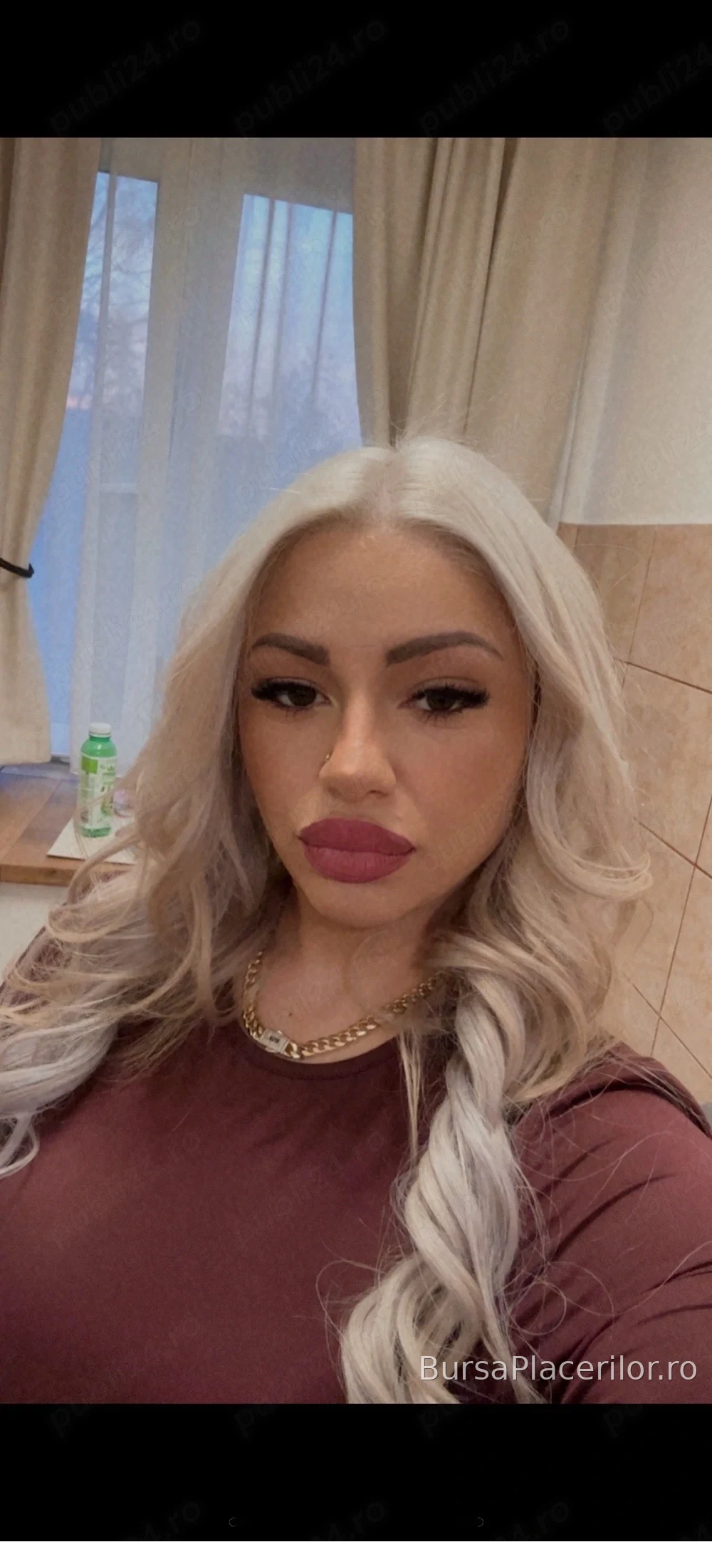 Blonda rafinata,sociabila fara fite! Poze reale 100%!
