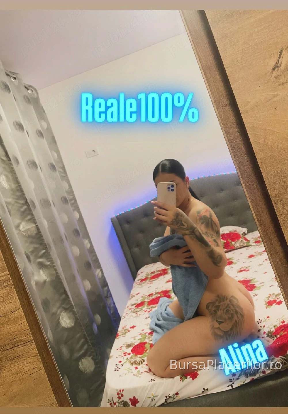 ALINA Fă-ți ziua mai frumoasă alături de mine!! Pozele sunt reale 100% Mall plazza - 0732048370