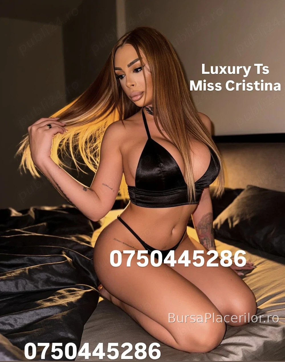 Trans Luxury Miss Cristina fantezia ta ascunsa - 0750445286