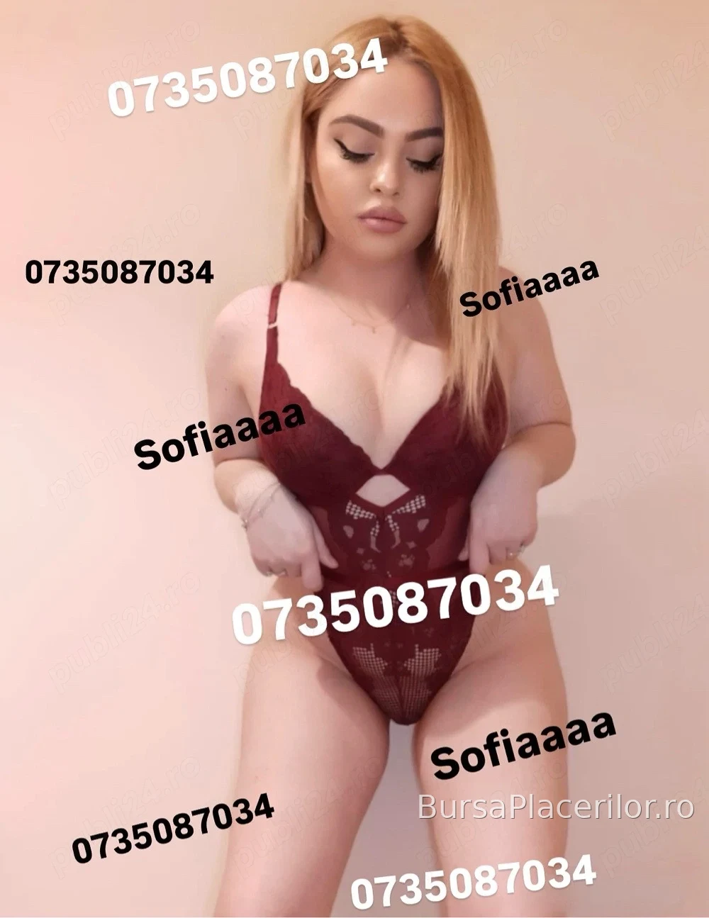 Blonda cu forme apetisante!Poze reale 100% - 0735087034
