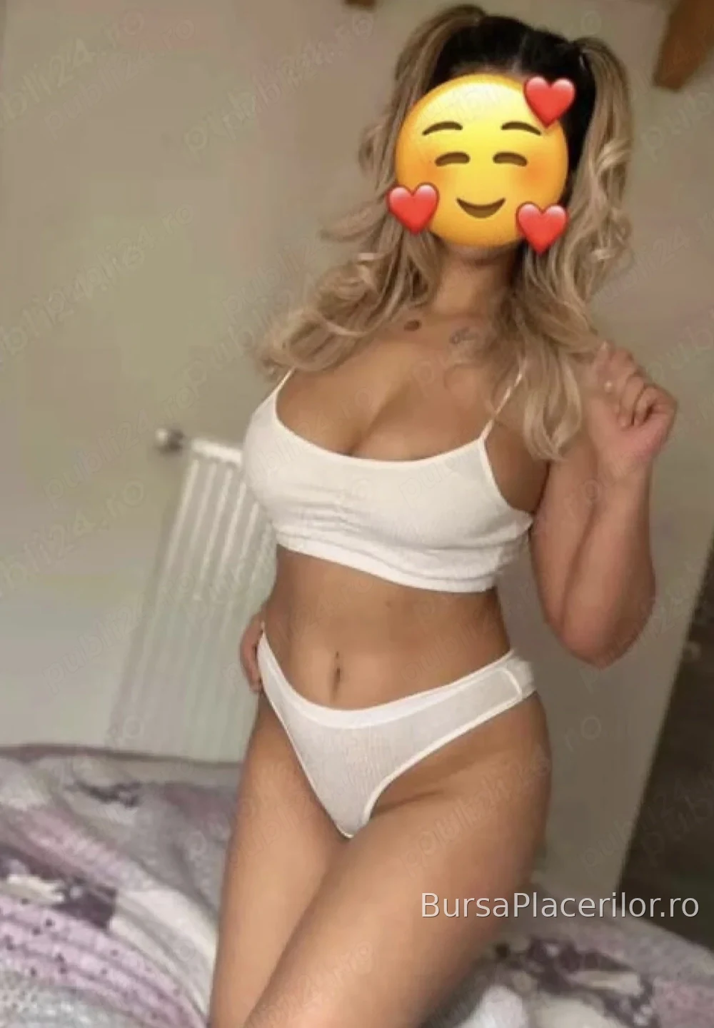 Blonda nebunatică la tine in oraș 100% Reală