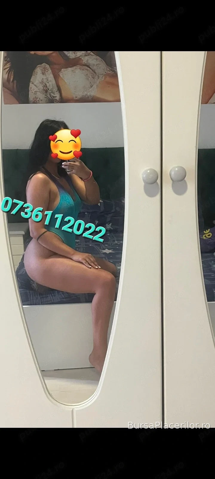 Azi am ajuns . Sunt Reala . Trimit video la fel ca in poze! Deplasari la Hotel - 0736112022