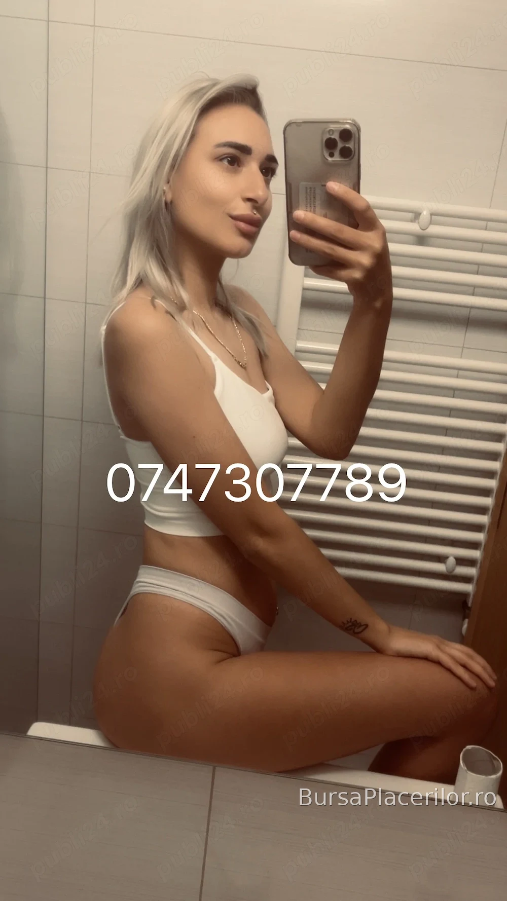 Blondă slim - 0747307789