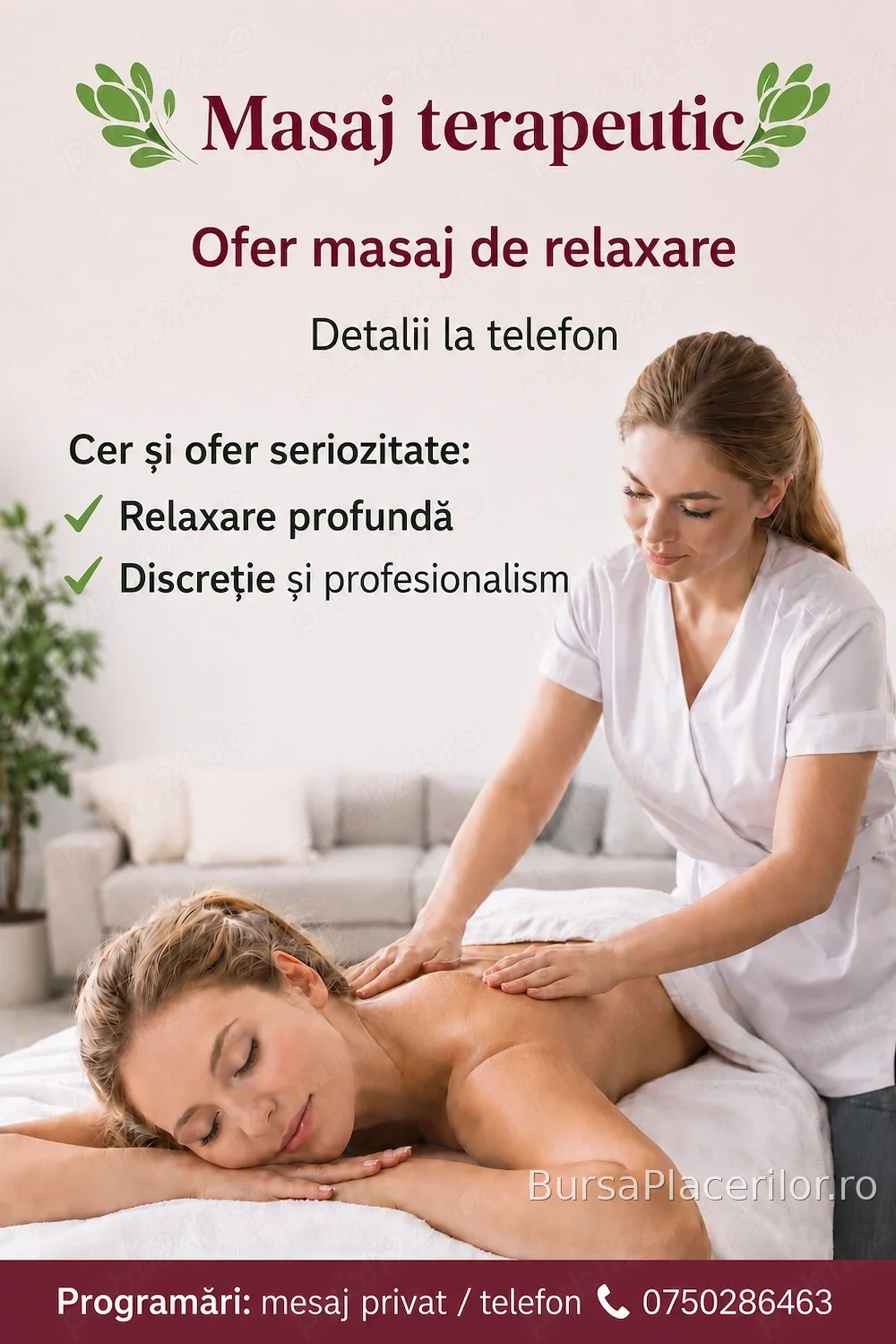 Masaj Terapeutic