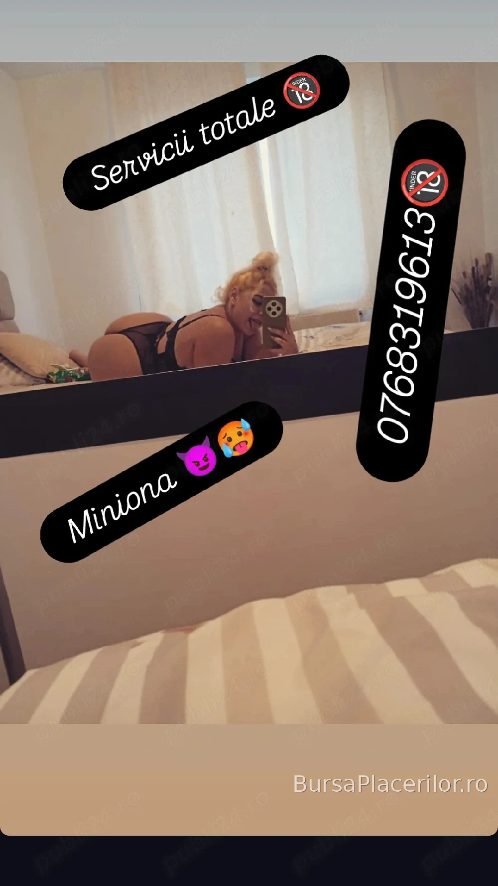 Servicii totale blonda micuța - 0768319613
