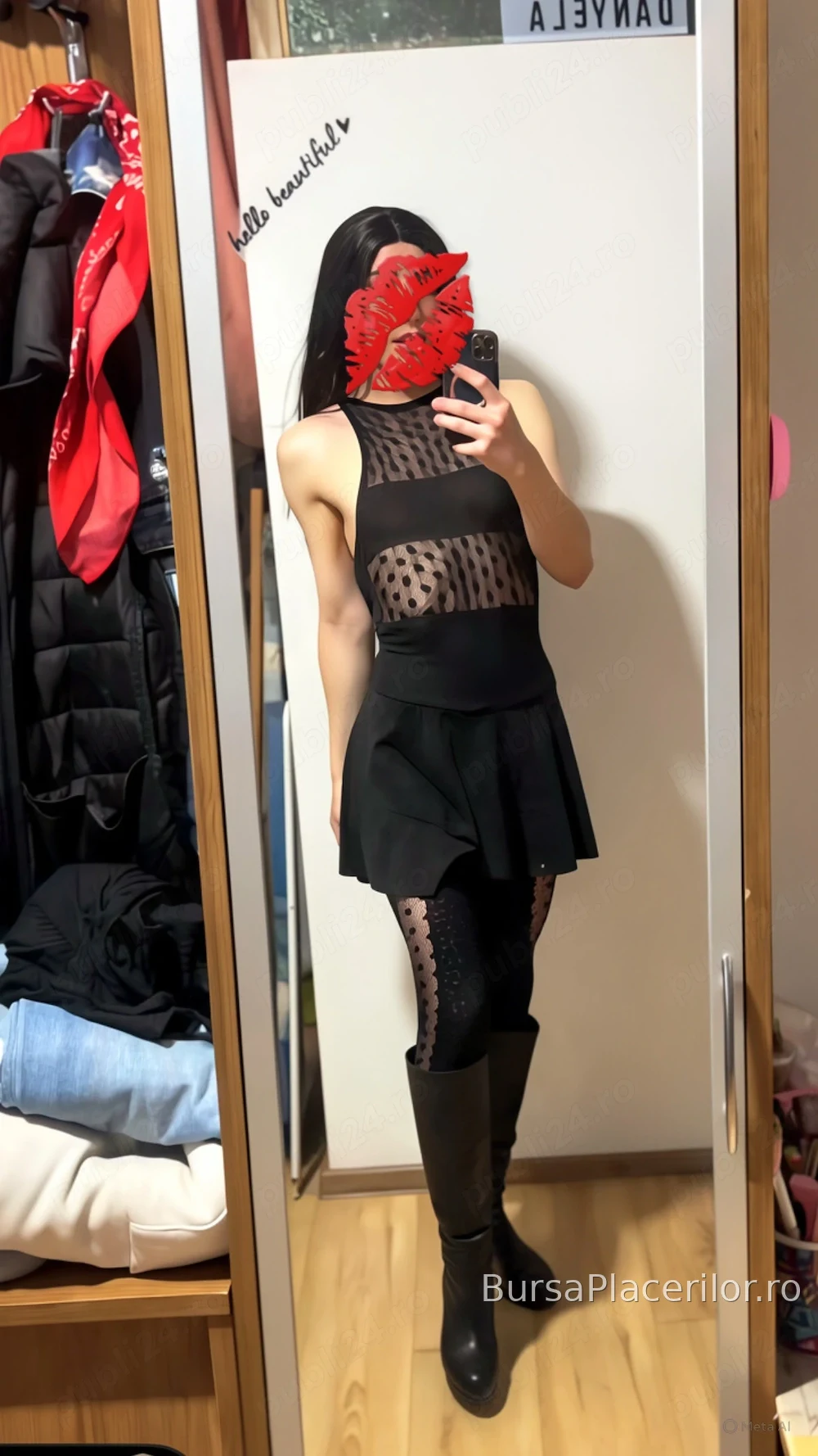 Brunetă trans senzuală - 0771553342